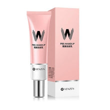 Load image into Gallery viewer, 30ml VENZEN W Primer Make Up Shrink Pore Primer Base Smooth Face Brighten Makeup Skin Invisible Pores Concealer Korea